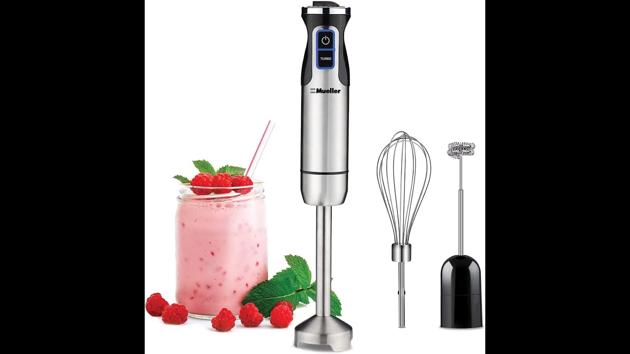 Mueller Ultra-Stick 500 Watt 9-Speed Immersion Multi-Purpose Hand Blender