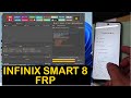 INFINIX SMART 8 FRP REMOVED BY UNLOCKTOOL