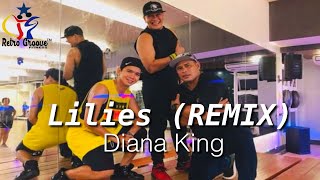 Diana king li li lies (remix) freestyle Dance fitness RETRO GROOVE FITNESS INSTRUCTOR