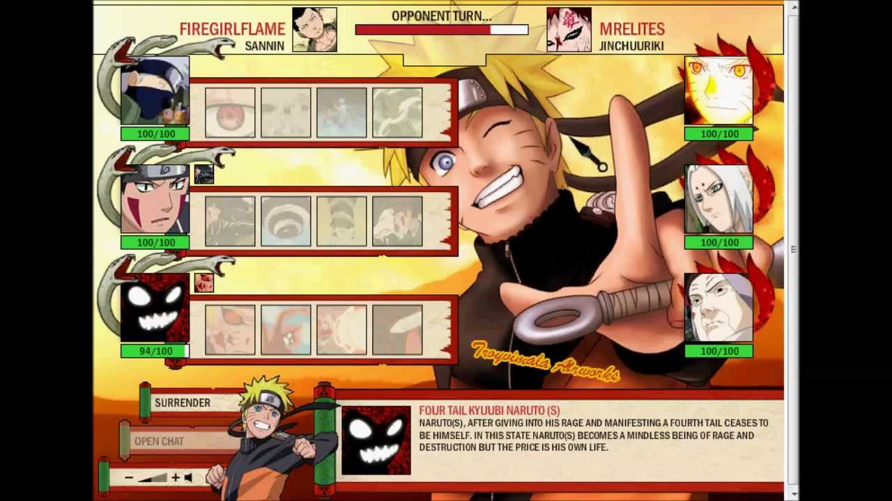 Naruto Arena- Best Team to Go Sannin