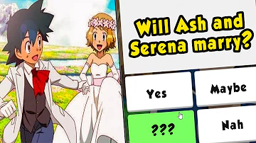 Did Ash really marry Serena?