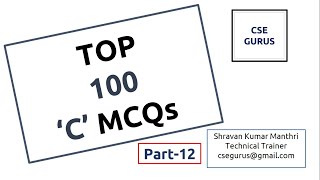 Technical C : part 12