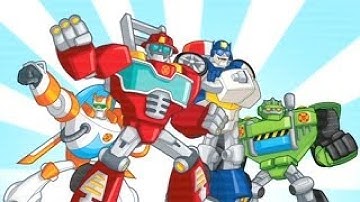 Transformers Rescue Bots Hero Adventures Episode final Trap and capture invading Morbots