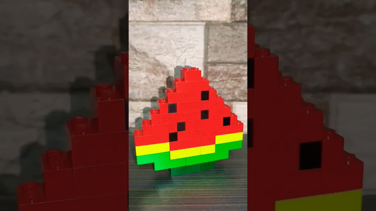 Lego watermelon 🍉 ( Lego Classic Easy Build)