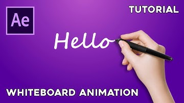 After Effects Tutorial: Handwriting Effect Animation
