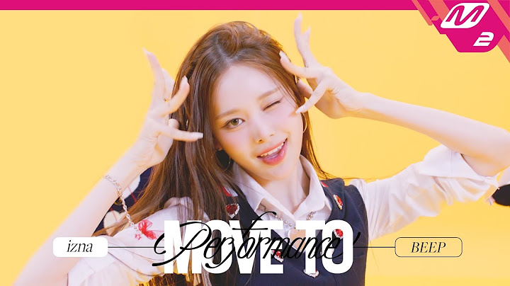 [MOVE TO PERFORMANCE] izna(이즈나) - BEEP (4K)