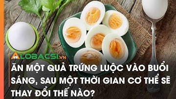 Ăn một quả trứng luộc vào buổi sáng, sau một thời gian cơ thể sẽ thay đổi thế nào?