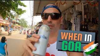Strolling Through The Streets Near Calangute Beach Goa - Some Bargains, Food, & Beach Views