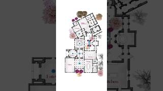 Islamic design for a private residence with a series of water features 🤩#shorts  #youtube