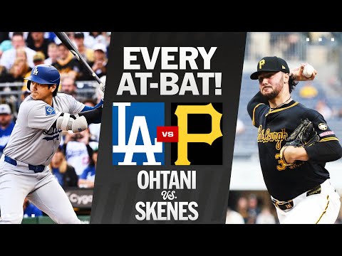 Cy Young favorite vs. MVP favorite!? EVERY PITCH from Paul Skenes vs. Shohei Ohtani | 大谷翔平ハイライト