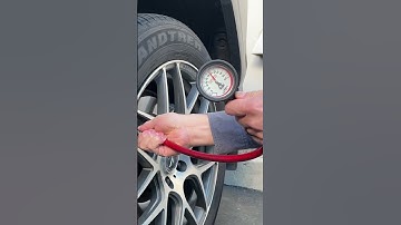 How to check tire pressure