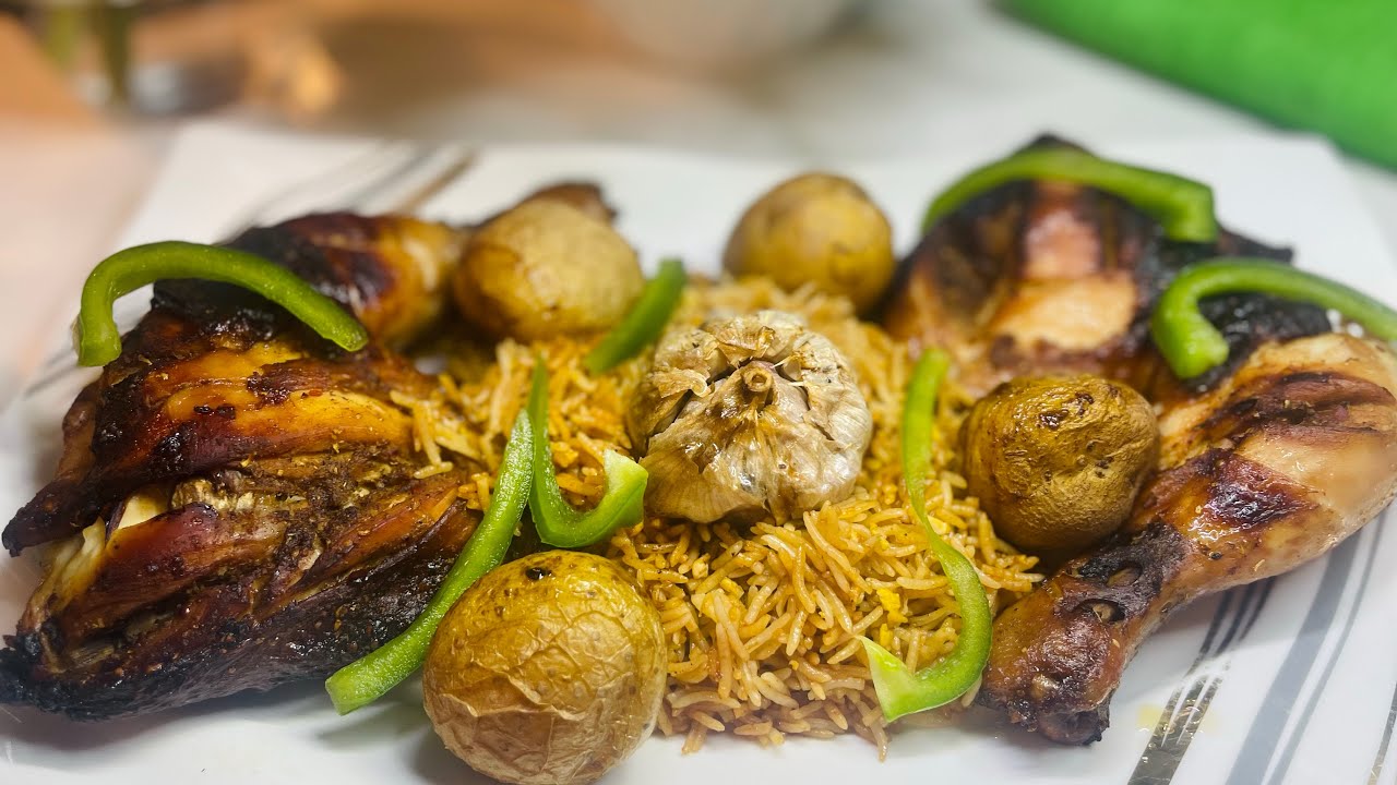 Crispy Juicy Baked Chicken with Potatoes | Ramadan Recipe