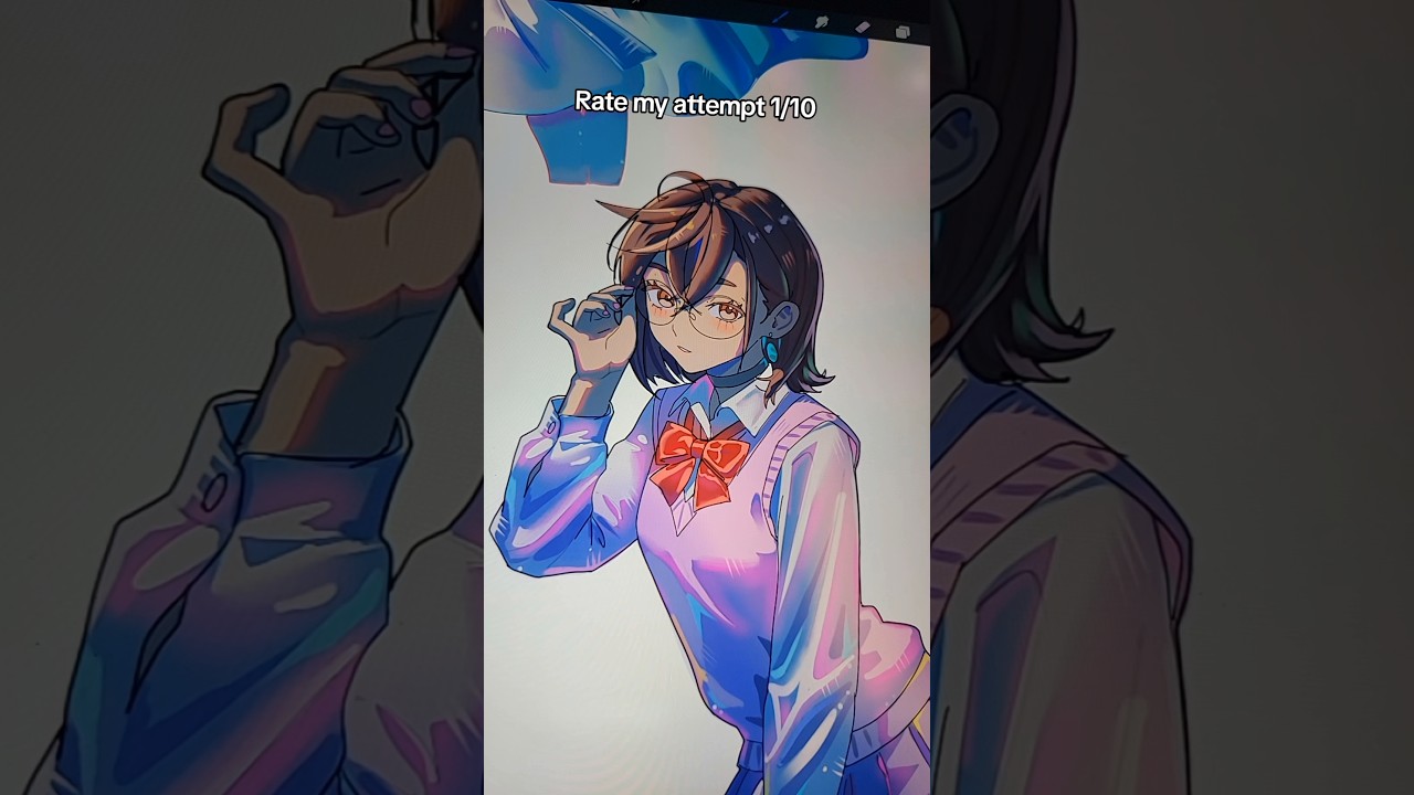 Using pinterest tutorial to improve my art