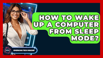How To Wake Up A Computer From Sleep Mode? - Emerging Tech Insider