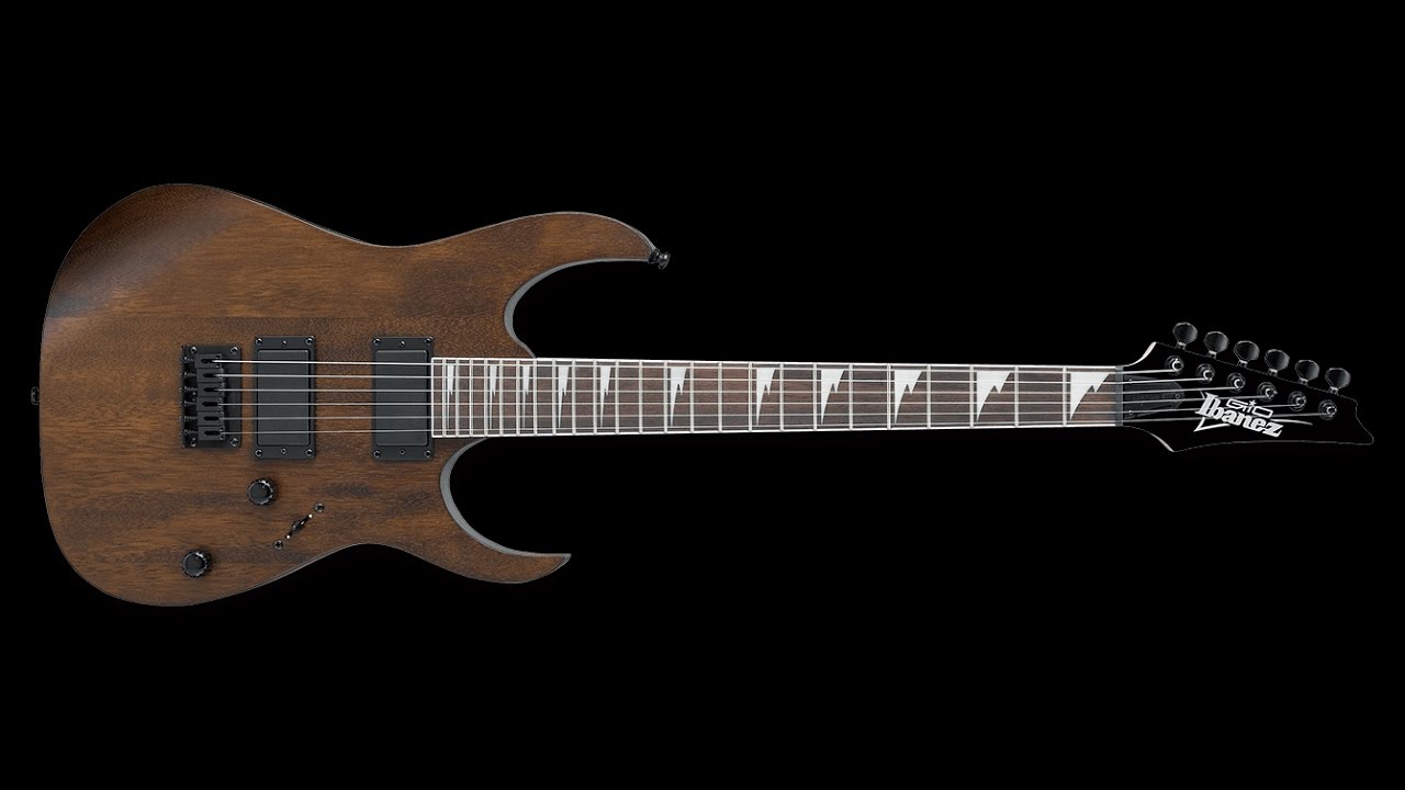 Ibanez GRG121DX WNF Walnut エレキギター Ibanez GRG121DX Electric Guitar - Walnut Flat | Long & McQuade