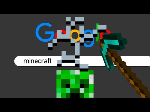 Speedrun Minecraft in Google
