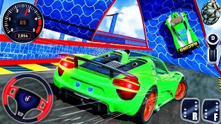 Crazy superhero car stunts game GT Racing 3D-Car Racing stunts driver simulator @gaming03899