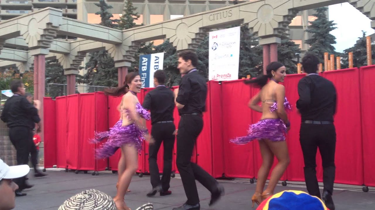 Salsa Dance Performance at Fiestival Latin Festival in Calgary 2013