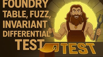 Mastering Foundry Testing – Part 3: Table Tests, Fuzzing, Invariants & Differential Testing.