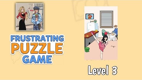 Frustrating Puzzle Game Level 3 walkthrough solution