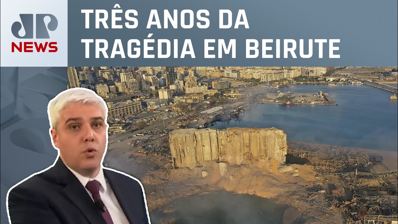 Explosão do porto afundou ainda mais a economia libanesa; Marcelo Favalli analisa