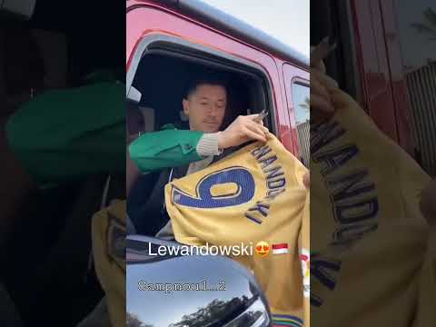 صباح الخير ليفا  ليفاندوفسكي برشلونة الكامب نو جديد صباح الخير