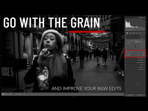 How and Why I Add Grain to My B&W Edits in Lightroom