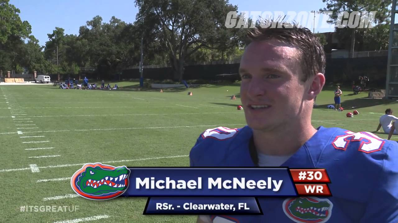 Florida Football | 2014 Fall Camp | Frankie Velez and Michael McNeely Awarded Scholarships