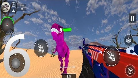 Dino Hunter 3d Hunting Games Android Gameplay Part - 6