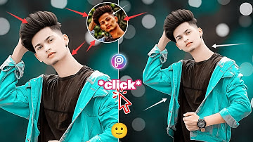 Picsart Cyan Tone Photo Editing 2022 | Picsart Background Colour Change |Picsart Face Smooth Editing