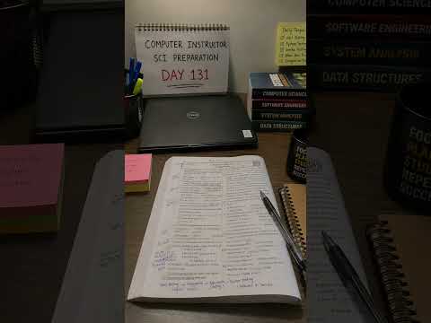🔥 Computer Instructor SCI Preparation | Day 131 📚 | Daily Study Vlog 💯 #shorts