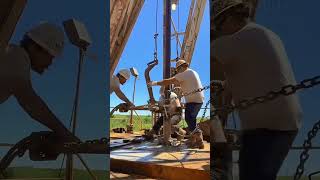 Trip Drill Pipes Hole #Rig #Ad #Drilling #Oil #Tripping