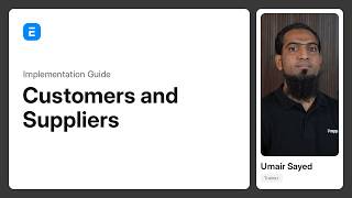 Create Customers, Suppliers and Warehouses | ERPNext Implementation Course - Lesson 13