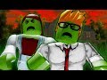 His Parents Turned Into Zombies! A Sad Roblox Zombie Outbreak Movie