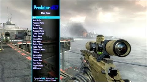 BO2| Predator v6.7 GSC Mod Menu! 1.19 +Download