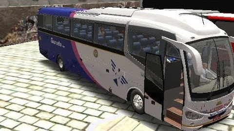 garuda plus livery for i6 bus livery by proton bus simulator