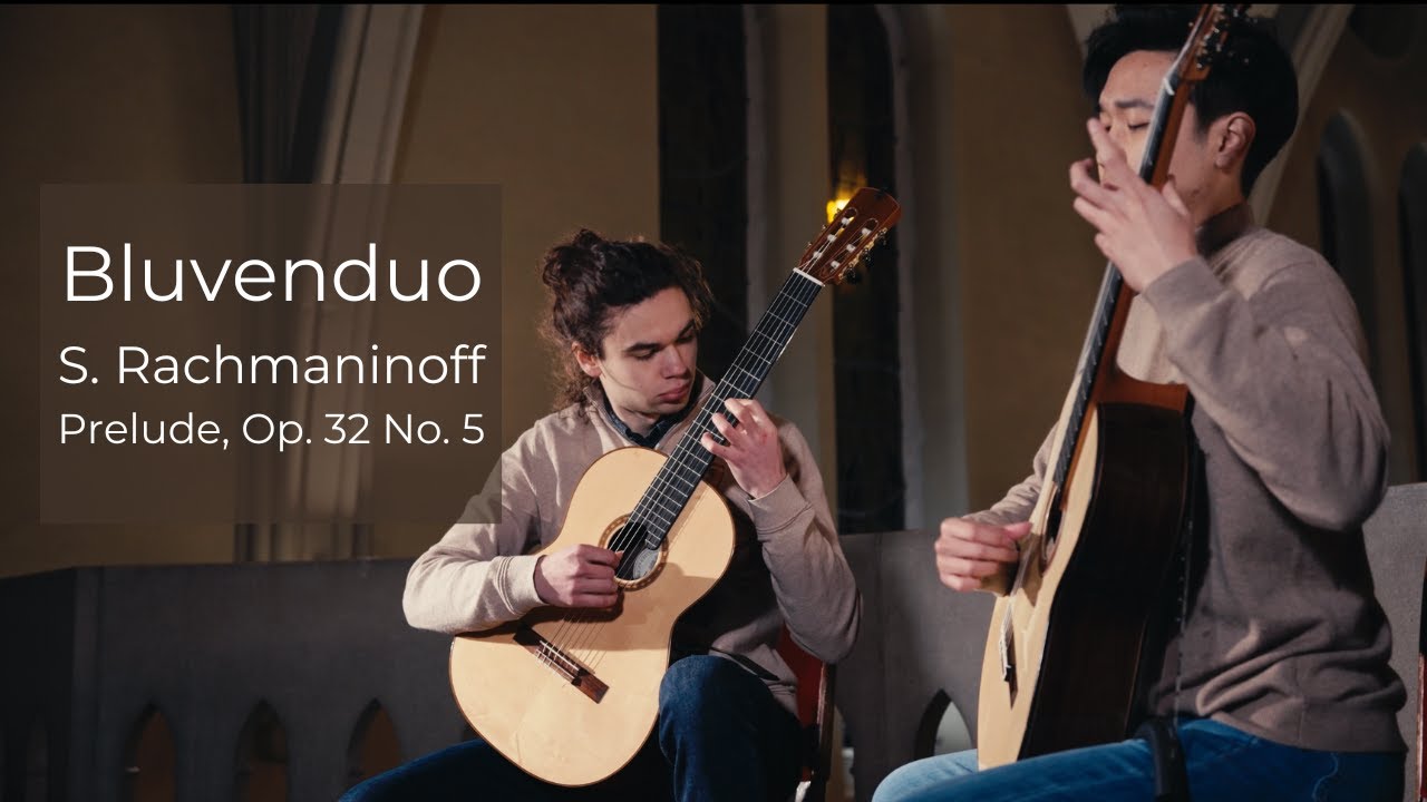 Prelude, Op. 32 No. 5 - Rachmaninov | Bluvenduo