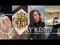 SUNDAY RESET ROUTINE | CLEANING, GROCERY SHOPPING, COOKING, ORGANIZING + MORE!