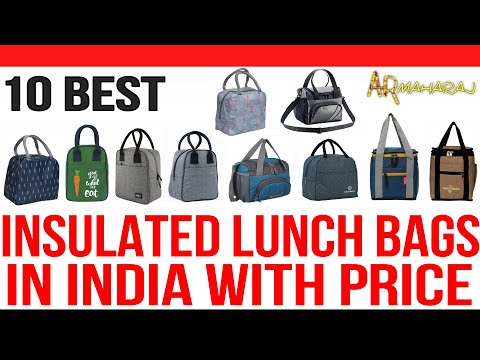 ✅ Top 10 Best Insulated Lunch Bags in India With Price | Best Lunch Bag for School /