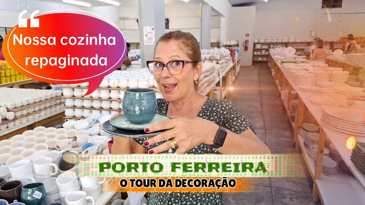 PORTO FERREIRA, uma viagem na decoração da nossa casa, nossa cozinha merece esse chamego.