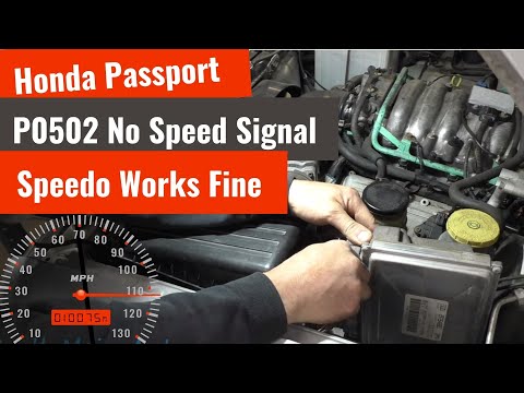 Honda Passport: MIL On With A P0502