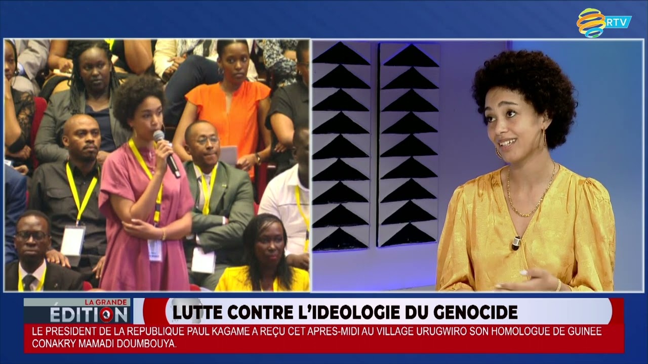 "Les jeunes rwandais doivent se mobiliser contre les idéologues du génocide". Rwandan TV - 26/01/2024 