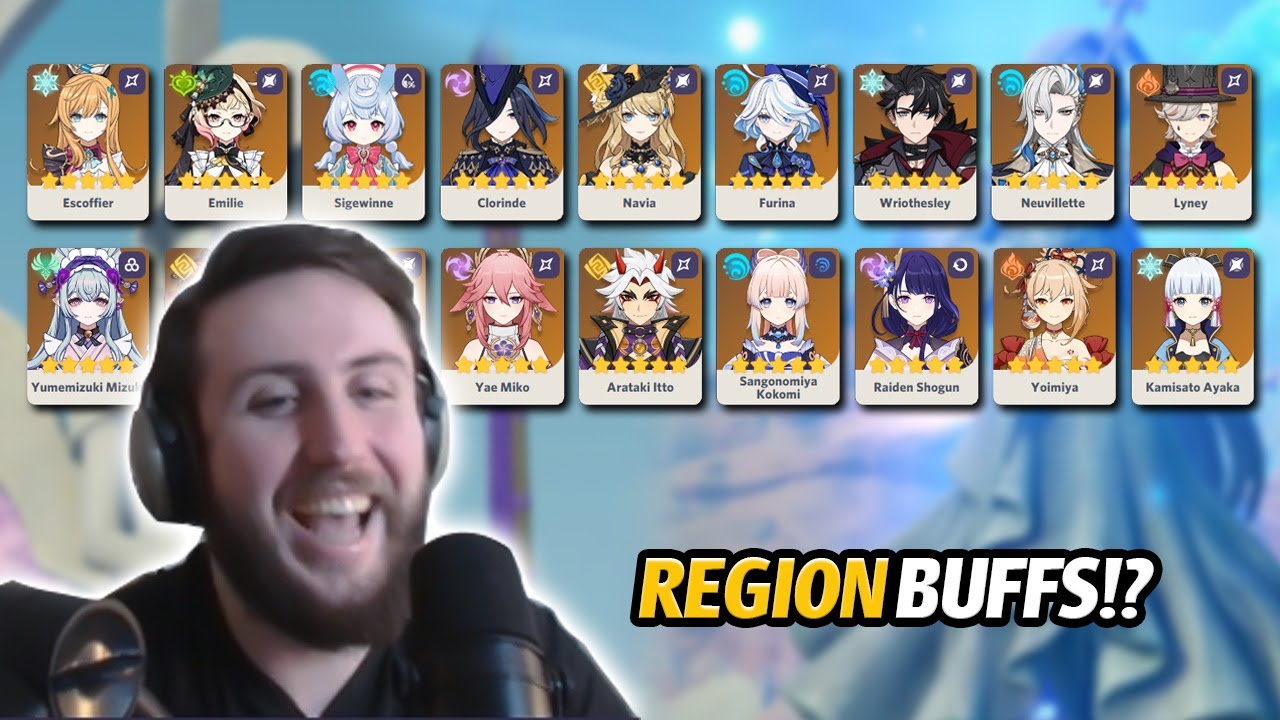 Possible Inazuma + Fontaine Buff