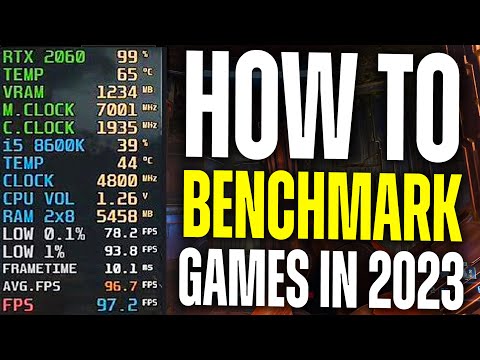 How to Benchmark Games in 2023 - MSI Afterburner + Riva Tuner