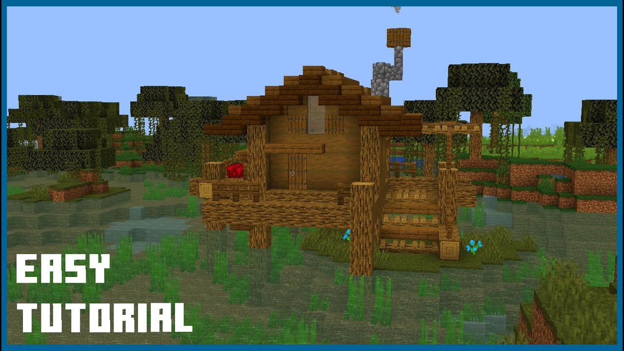 Minecraft How To Build A Swamp House Tutorial(1) YouTube