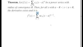 Concise Modular Calculus [57/97]: Power Series (3/5 on Series)