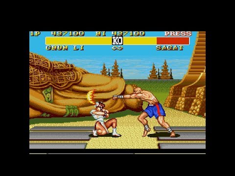 [Sega Mega Drive/Genesis] Street Fighter II Turbo (Beta) - Chun Li Walkthrough