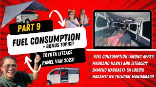 Part 9 Toyota Lite Ace Panel Van 2023 Fuel Consumption PLUS bonus Topic