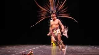 Kalpulli Atl~Tlachinolli: Ancient Aztec dance ritual. Theater for the New City, NYC.