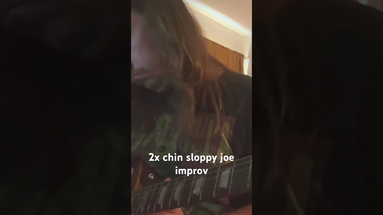 My double chin reminds me I will probably never look cool playing #guitar #doublechin #sloppyjoe